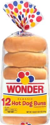 Classic Hot Dog Enriched Buns