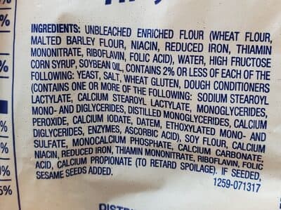 Hamburger Enriched Buns