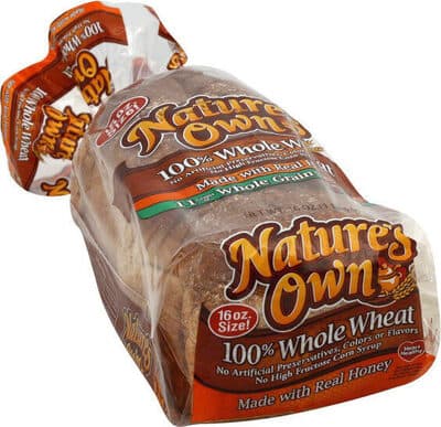 100% Whole Wheat With Honey