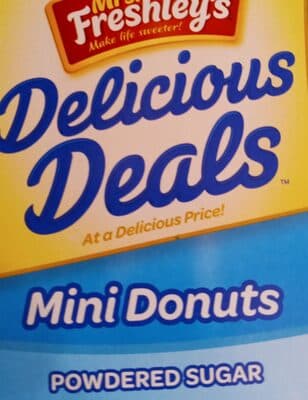 Powdered Sugar Mini Donuts