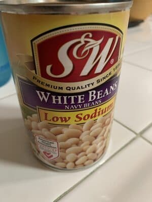 Low Sodium White Navy Beans