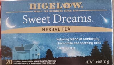 Bigelow Caffeine Free Sweet Dreams Herbal Tea