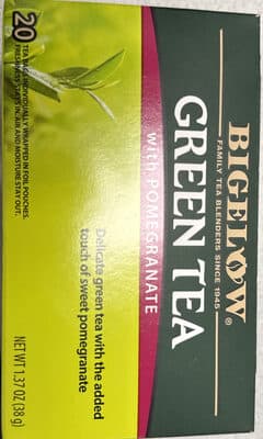 Bigelow Green Tea with Pomegranate
