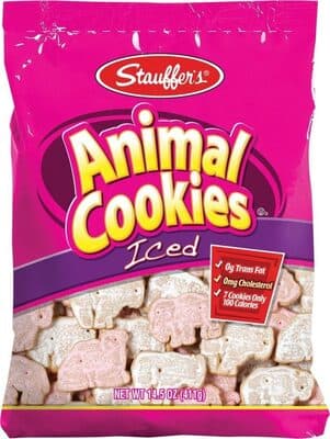 Iced Animal Cookies
