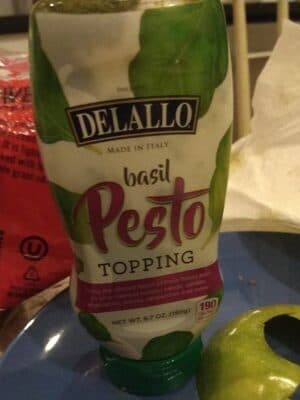 Basil Pesto Topping