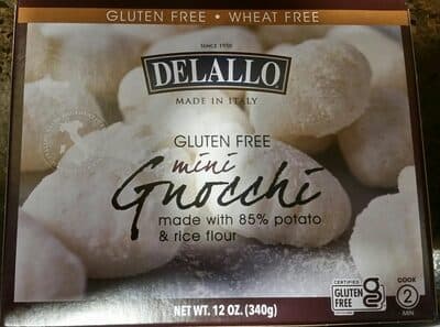 Gluten Free Mini Gnocchi