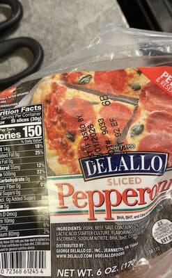 Sliced Pepperoni