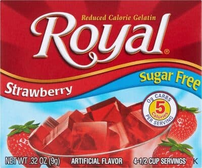 Reduced calorie gelatin
