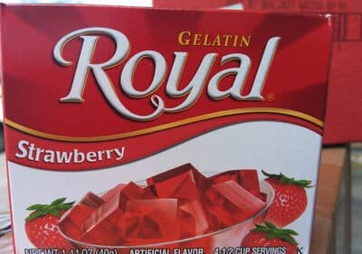Strawberry Flavor Gelatin
