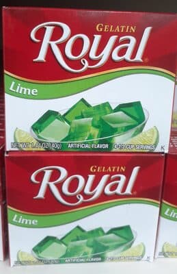 Lime Flavor Gelatin