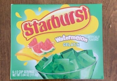 Watermelon Flavored Gelatin