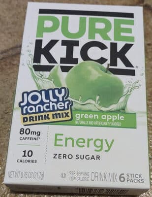Pure Kick Jolly Rancher drink mix