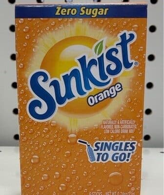 Orange Flavored, Non-Carbonated, Low Calorie Drink Mix