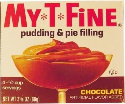 Chocolate Flavored Pudding & Pie Filling