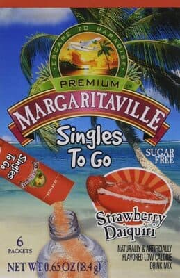 Strawberry Daiquiri Drink Mix Singles To Go!