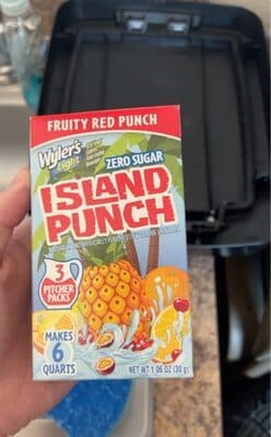 Zero sugar island punch