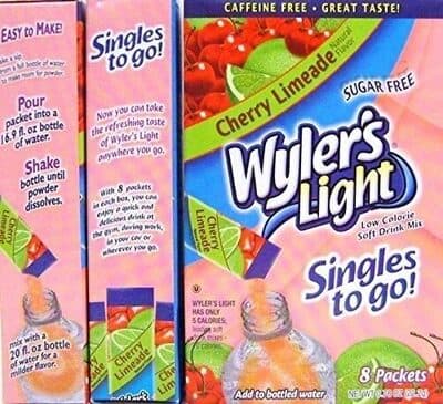 Cherry Limeade Light Low Calorie Drink Mix