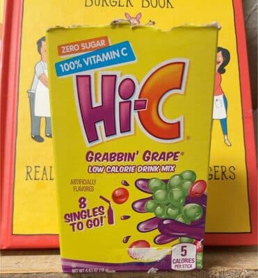 GrabbIn' Grape Flavored Low Calorie Drink Mix