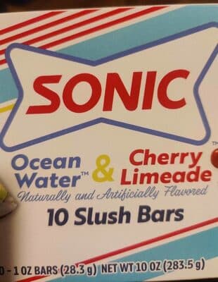 Freezer bars cherry limeade