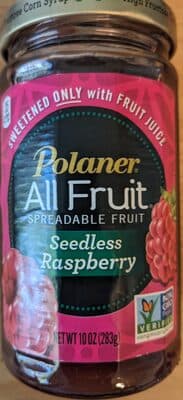 Seedless Raspberry Spreadable Fruit