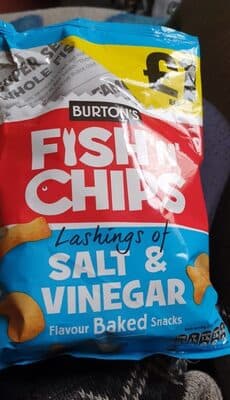 Burton's Fish n Chips baked crisp