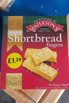 Paterson's Shortbread Fingers