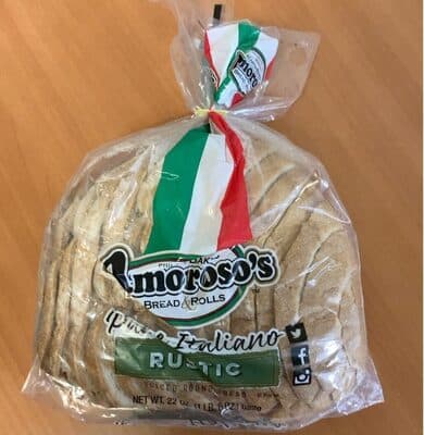 Rustic Pane Italiano Sliced Round Bread & Rolls