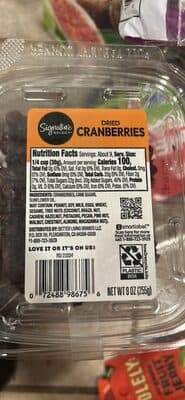 Dried Cranberries