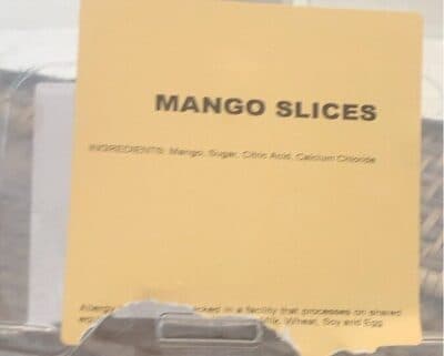 Mango Slices