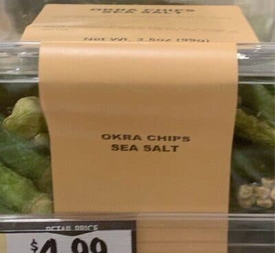 Okra Chips