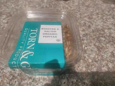 Roasted & Salted Organic Pepitas