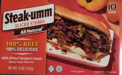 Sliced Steaks