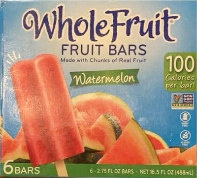 Watermelon Fruit Bars