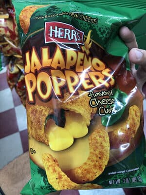 Jalapeno Poppers Flavored Cheese Curls
