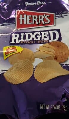 Ridged Potato Chips