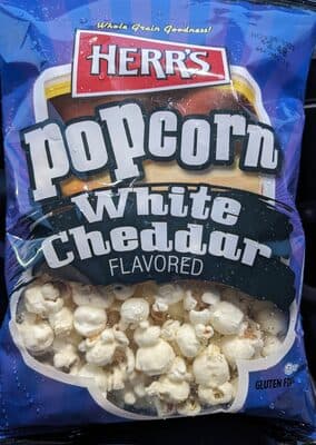 White Cheddar Flavored Popcorn