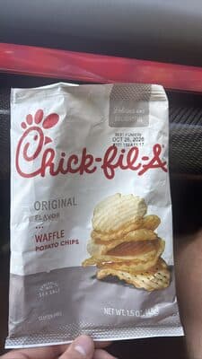 original flavor waffle potato chips