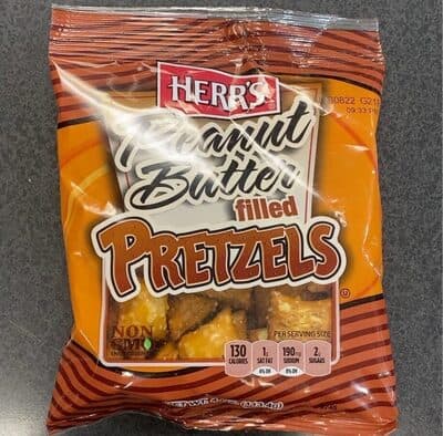 Peanut Butter Filled Pretzels
