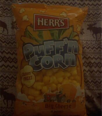 Big Cheese Flavored Hulless Puffed Corn