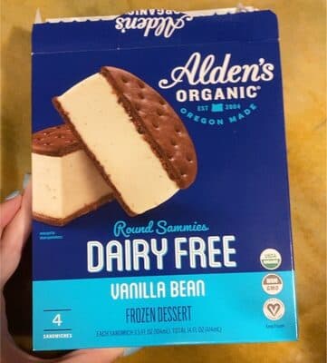 Vanilla Bean Frozen Dessert Sandwiches