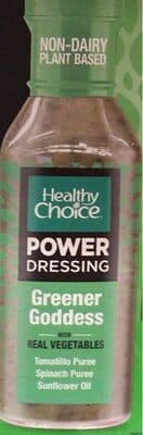 Greener Goddess With Real Vegetables Plant-Based Power Salad Dressing