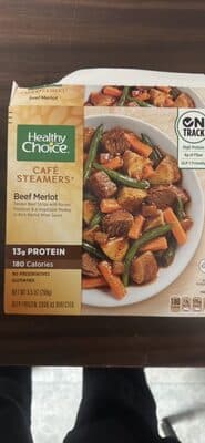 Beef Merlot Tender Beef Strips With Russet Potatoes & A Vegetable Medley In Rich Merlot Wine Sauce