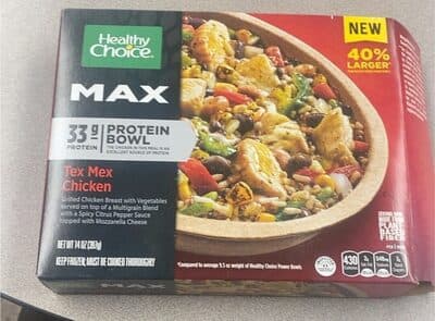 Tex Mex Chicken Grilled Chicken Breast With Vegetables Served On Top Of A Multigrain Blend With A Spicy Citrus Pepper Sauce Topped With Mozzarella Cheese