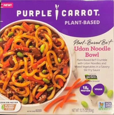 Plant-Based Udon Noodle Bowl