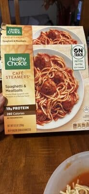 Spaghetti & Meatballs Freshly-Made Spaghetti with Meatballs in a Marinara Sauce