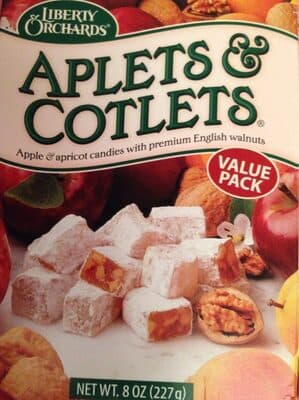 Aplets & Cotlets, Apple & Apricot Candies