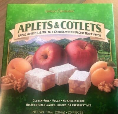 Aplets & Cotlets Apple, Apricot, & Walnut Candies