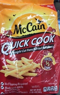 Quick Cook Straight Cut French Fried Potatoes