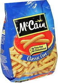 Classic Fries Straight Cut Potatoes