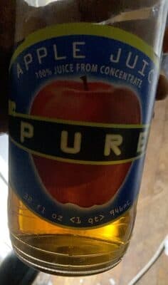 Apple juice